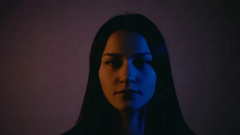 Orange-blue5 Stock Footage 120747915