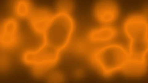 Orange  blured glowing particles moving background Stock Footage 320851987