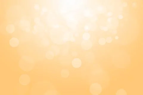 Orange bokeh abstract background. Stock Photos