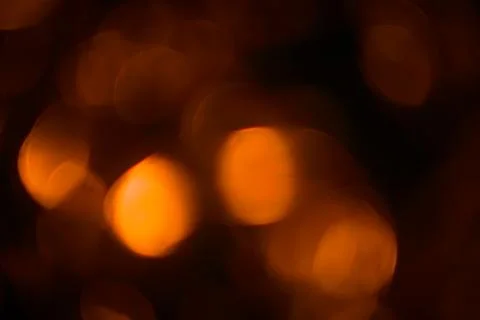 Orange bokeh background Stock-Fotos