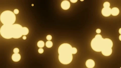 Orange Bokeh Background Video Loop, 4k Bokeh Motion Background, Neon Glowing Stock Footage 232387719
