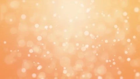 Orange bokeh lights animated background Stock Footage 89433600