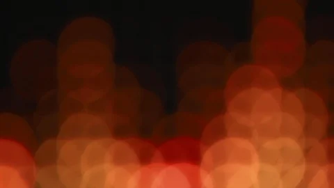 Orange bokeh lights effect background for party 库存影片 126614716