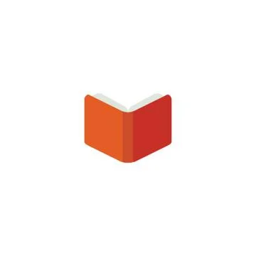 Orange book Stock Illustration