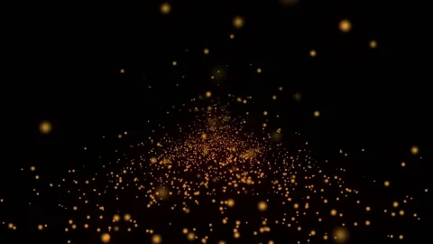 Orange Bounce Particles on a Floor Vidéo 147032628