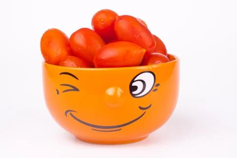 Orange bowl Stock Photos