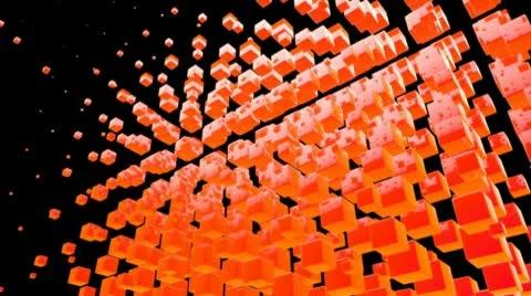 Orange box Stock Footage 10682506