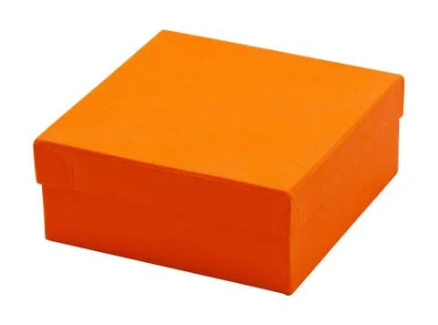 Orange box Stock Photos