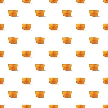 Orange box seamless pattern creating abstract background Stockillustratie