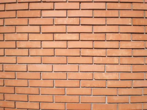 Orange brick Wall Stock Photos