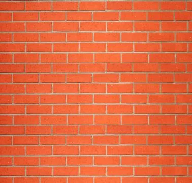 Orange brick wall such as background Foto stock