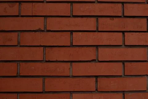 Orange brick wall texture pattern background Stock Photos