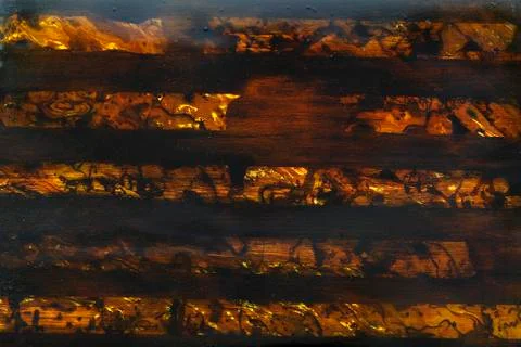 Orange brown pattern lacquer paint Stock Photos