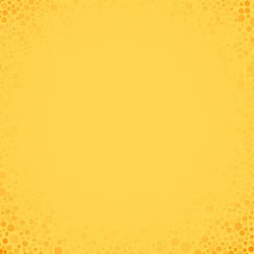 Orange Bubbles Circles on Orange Background Stock Illustration