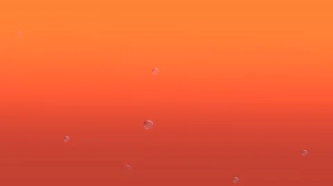 Orange bubbles 스톡 동영상 45106945