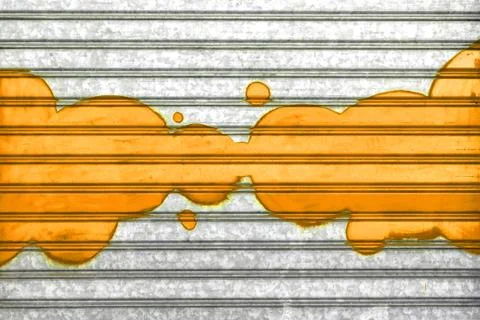 Orange bubbles Stock Photos