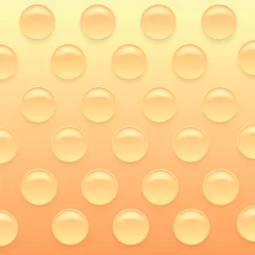 Orange Bubblewrap Background. 库存插图