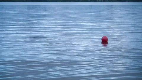 Orange-buoy Stock Footage 158719573