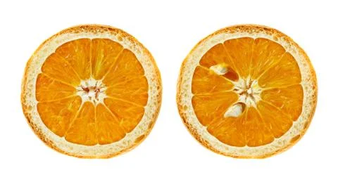 Orange in burger bread Stock Photos