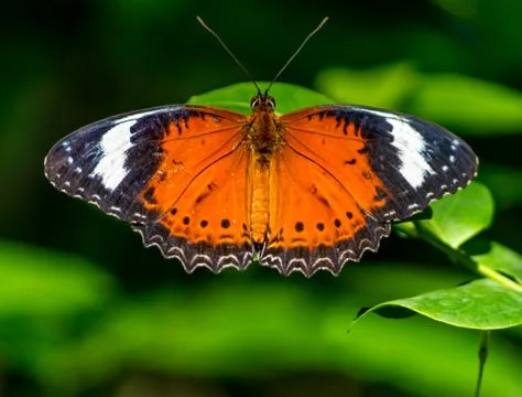 Orange Butterfly Stock Photos