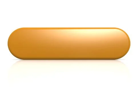 Orange button Stock Illustration