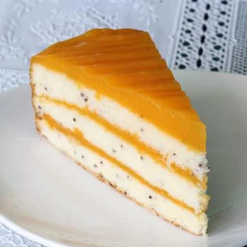 Orange cake Stock-Fotos