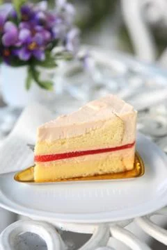 Orange cake Stock Photos