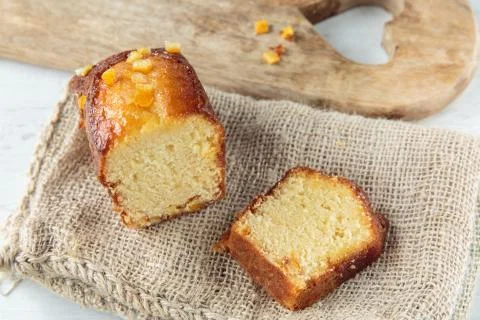 Orange cake Stock Photos