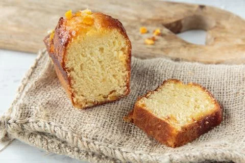 Orange cake Stock Photos