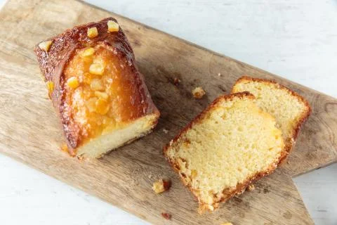 Orange cake Stock Photos