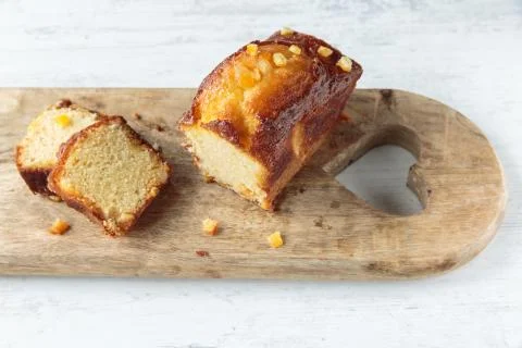 Orange cake Stock Photos