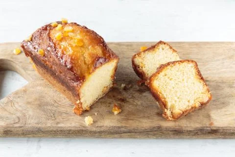 Orange cake Stock Photos