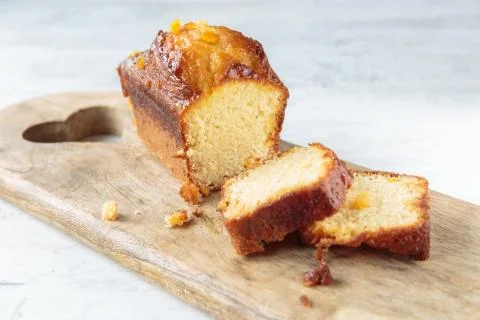 Orange cake Stock Photos