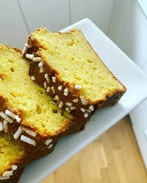 Orange cake Stock Photos