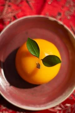 Orange Cake Stock Photos