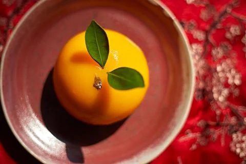 Orange Cake Foto stock