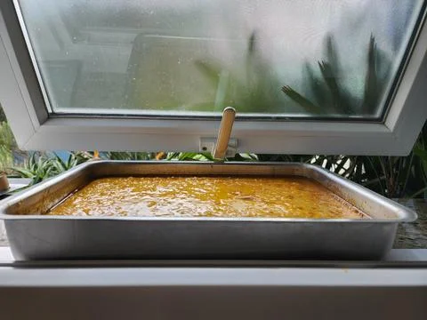 Orange cake Stock Photos