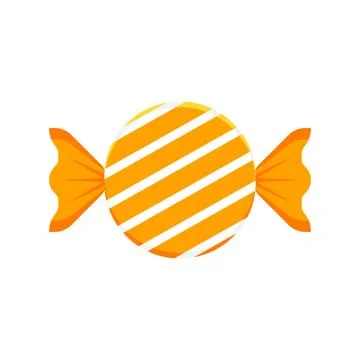 Orange candy Illustrazione stock