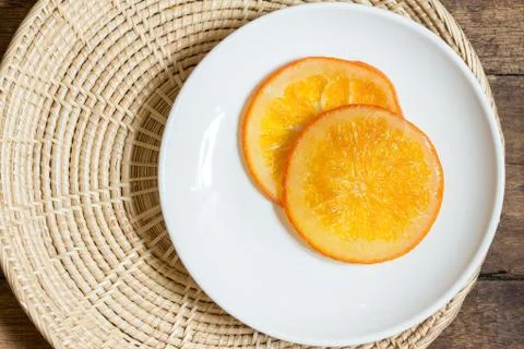 Orange candy Stock Photos