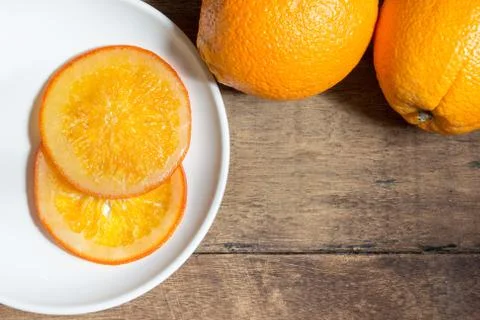 Orange candy Stock Photos