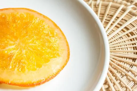 Orange candy Stock Photos