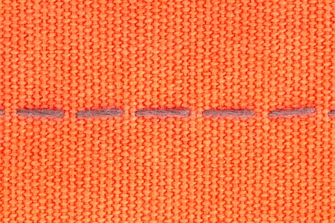Orange canvas texture or background Stock Photos