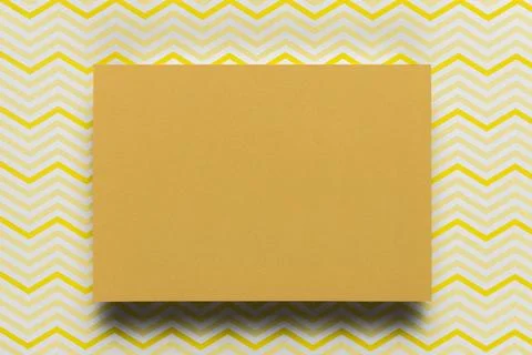 Orange cardboard with pattern background Stock Photos