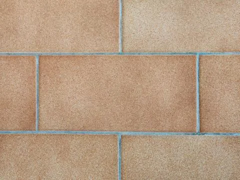 Orange Ceramic Tile Wall Texture Background Stock Photos