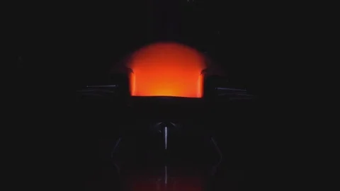 Orange chair with spikes 스톡 동영상 77179983