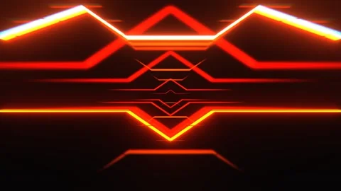 Orange Chaotic Flashing Static and Glitches for Nightclub Background VJ Loop Stock Footage 341672955
