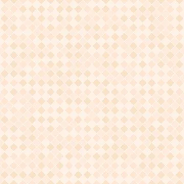 Orange checkered diamond pattern. Seamless vector background Stock Illustration