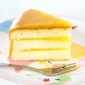 Orange cheese cake Foto stock