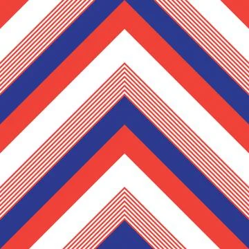 Orange Chevron Diagonal Stripes seamless pattern background Illustrazione stock