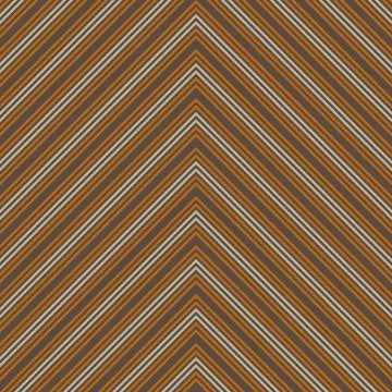 Orange Chevron Diagonal Stripes seamless pattern background Stock Illustration